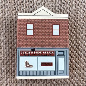 1994 The Cat's Meow Clyde's Shoe Repair Elm Street Series Block Faline